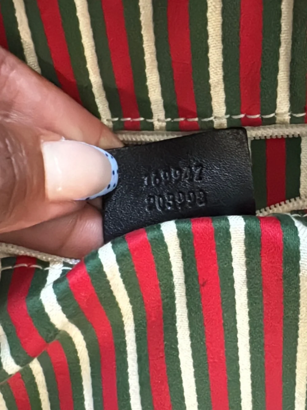 Gucci Medium Britt Hobo Shoulder Bag Black Monogrammed Canvas Gold Tone Hardware - Picture 11 of 11